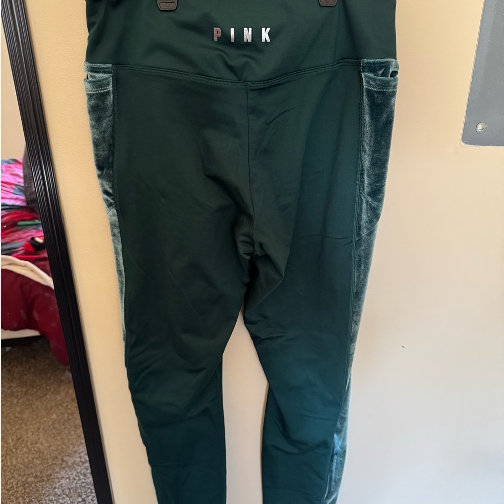 PINK Victoria's Secret Green Bottoms